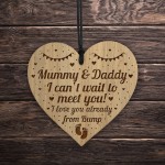 Gifts From Bump For Mummy And Daddy Birthday Christmas Gift