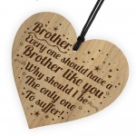 Funny Joke Brother Birthday Gift Card Christmas Gift For Brother