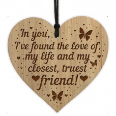 Boyfriend Gifts Husband Gifts Engraved Heart Anniversary Gift
