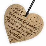 Nan and Grandad Birthday Card Christmas Gift Thank You Gifts