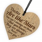 Uncle Gifts Present Uncle Birthday Card Gift Engraved Heart