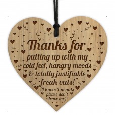 Funny Husband Wife Boyfriend Girlfriend Gifts Joke Thank You