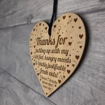 Funny Husband Wife Boyfriend Girlfriend Gifts Joke Thank You