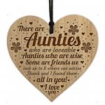 Auntie Plaque Engraved Heart Auntie Birthday Christmas Gifts