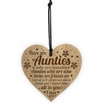 Auntie Plaque Engraved Heart Auntie Birthday Christmas Gifts