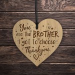 Brother Gift Best Friend Gift Engraved Heart Gift For Him Friend