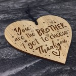 Brother Gift Best Friend Gift Engraved Heart Gift For Him Friend