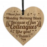 Colleague Gifts Funny Friendship Gift Engraved Heart Birthday