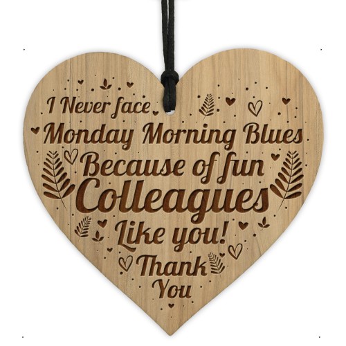 Colleague Gifts Funny Friendship Gift Engraved Heart Birthday