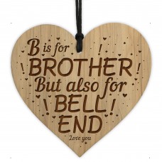 Funny Rude Joke Brother Gifts For Birthday Christmas Engraved