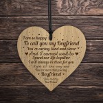 Gift For Boyfriend Birthday Christmas Anniversary Gift Heart