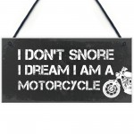 Motorbike Gifts For Men Funny Hanging Sign Motorcycle Garage 