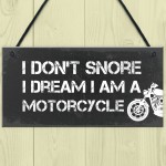 Motorbike Gifts For Men Funny Hanging Sign Motorcycle Garage 