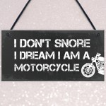 Motorbike Gifts For Men Funny Hanging Sign Motorcycle Garage 