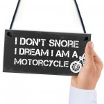 Motorbike Gifts For Men Funny Hanging Sign Motorcycle Garage 