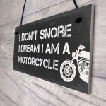 Motorbike Gifts For Men Funny Hanging Sign Motorcycle Garage 
