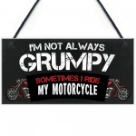 Funny Motorbike Plaque For Bikers Gift For Biker Enthusiast 
