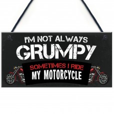 Funny Motorbike Plaque For Bikers Gift For Biker Enthusiast 