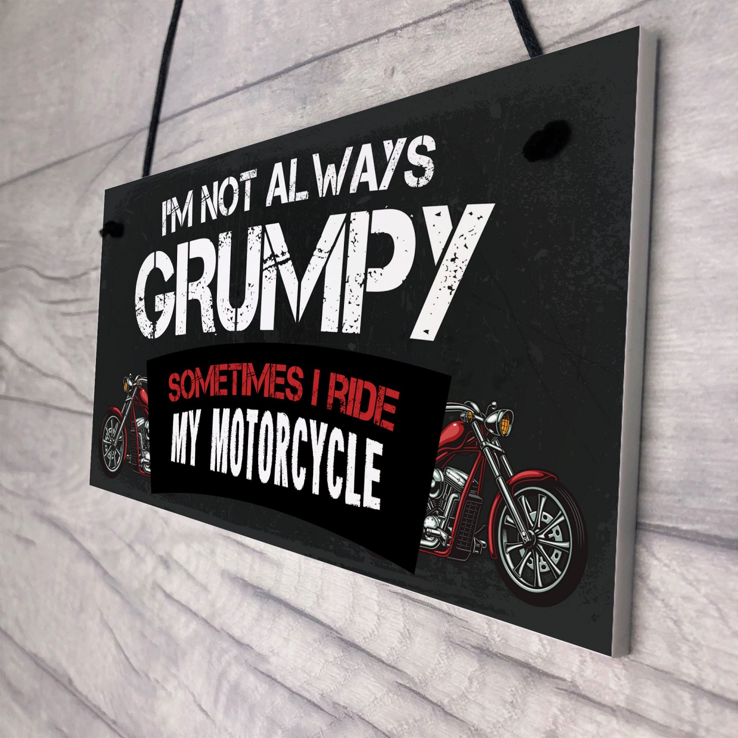 Funny Motorbike Plaque For Bikers Gift For Biker Enthusiast Funny Motorbike Plaque For Bikers Gift For Biker Enthusiast