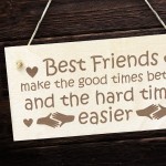 Thank You Gift For Him Her Friendship Gift For Women Friend Sign