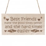 Thank You Gift For Him Her Friendship Gift For Women Friend Sign