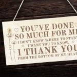  Thank You Gift For Best Friend Him Her Teacher Engraved Sign