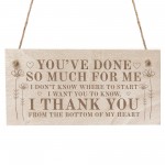  Thank You Gift For Best Friend Him Her Teacher Engraved Sign