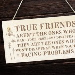 Best Friend Friendsip Plaque Engraved Wooden Sign Frendship Gift