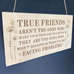 Best Friend Friendsip Plaque Engraved Wooden Sign Frendship Gift