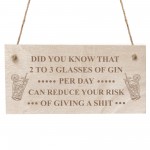 Gin Sign For Home Bar Engraved Wood Sign Wall Sign For Bar Pub