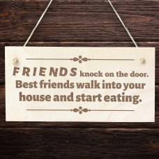 Funny FRIENDSHIP Gift Wooden Hanging Sign Best Friend Gifts 