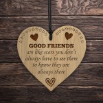 Good Friends Like Stars FRIENDSHIP SIGN Thank You Gift For Her