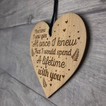 Beautiful Engraved Heart Boyfriend Girlfriend Gifts Anniversary
