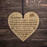 Best Friend Gifts For A Friend Engraved Heart Sign Friendship