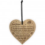 Best Friend Gifts For A Friend Engraved Heart Sign Friendship