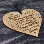 Funny Birthday Gift From Dog Engraved Heart Birthday Gift Ideas