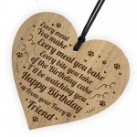 Funny Birthday Gift From Dog Engraved Heart Birthday Gift Ideas