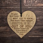 Funny Birthday Gift Ideas For Boyfriend Husband Engraved Heart