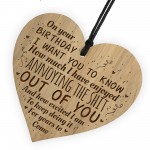 Funny Birthday Gift Ideas For Boyfriend Husband Engraved Heart