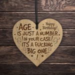 Funny Birthday Gift Ideas For Him Her Engraved Heart 40th 50th