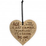 Funny Birthday Gift Ideas For Him Her Engraved Heart 40th 50th