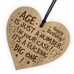 Funny Birthday Gift Ideas For Him Her Engraved Heart 40th 50th
