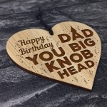 Funny Birthday Gift For Dad Engraved Heart Dad Birthday Gifts