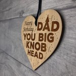 Funny Birthday Gift For Dad Engraved Heart Dad Birthday Gifts