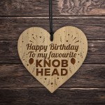 Funny Joke Birthday Gift For Him Engraved Heart Husband Gift