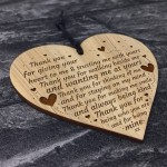 Boyfriend Girlfriend Gift Poem Engraved Heart Husband Wife