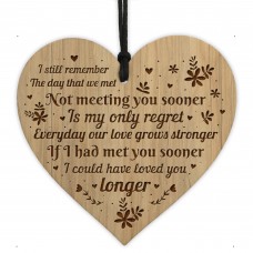 Beautiful Gift For Wife Girlfriend Engraved Heart Husband