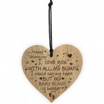 Valentines Gift For Daddy To Be Engraved Heart Boyfriend Husband