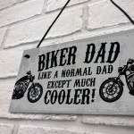 Biker Dad Gift Funny Man Cave Sign Gift For Motorbike Enthusiast