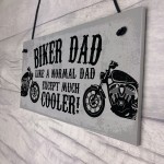 Biker Dad Gift Funny Man Cave Sign Gift For Motorbike Enthusiast